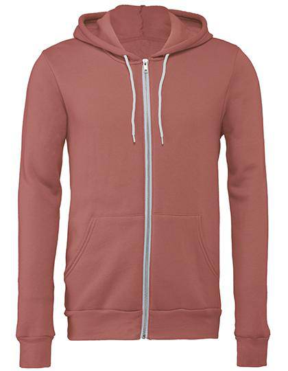 Epic Label Sweat-shirts Canvas 3739 Sweat À Capuche Zippé En Polaire Éponge Mixte