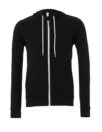 Epic Label Sweat-shirts Canvas 3739 Sweat À Capuche Zippé En Polaire Éponge Mixte