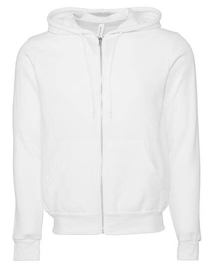 Epic Label Sweat-shirts Canvas 3739 Sweat À Capuche Zippé En Polaire Éponge Mixte