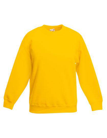 Epic Label Sweat-shirts Fruit Of The Loom 620310 Enfant Premium Set-In Sweat