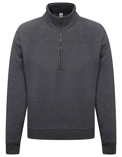 Epic Label Sweat-shirts Fruit Of The Loom 620320 Sweat Premium À Col Zippé Pour Homme