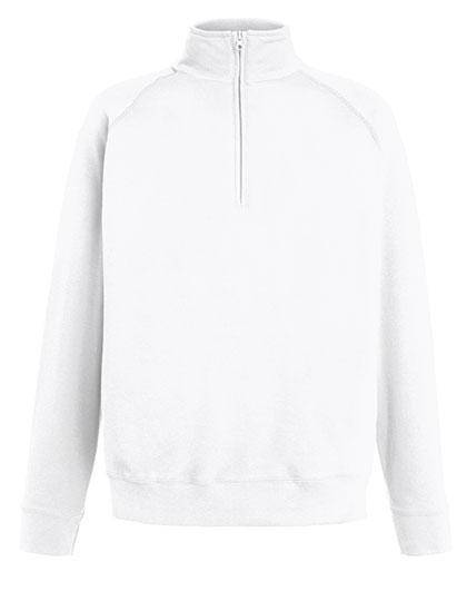 Epic Label Sweat-shirts Fruit Of The Loom 621580 Lightweight Zip Neck Sweat