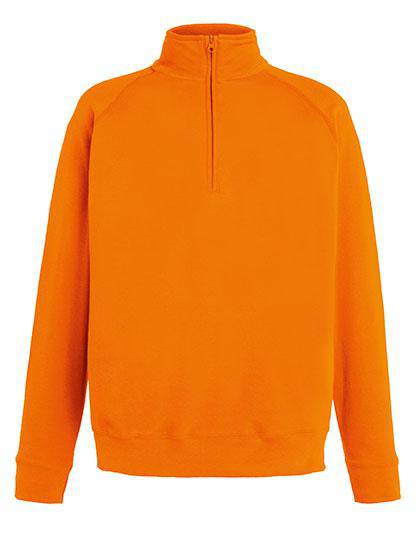 Epic Label Sweat-shirts Fruit Of The Loom 621580 Lightweight Zip Neck Sweat