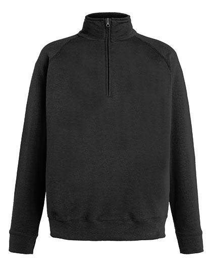 Epic Label Sweat-shirts Fruit Of The Loom 621580 Lightweight Zip Neck Sweat