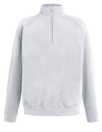 Epic Label Sweat-shirts Fruit Of The Loom 621580 Lightweight Zip Neck Sweat