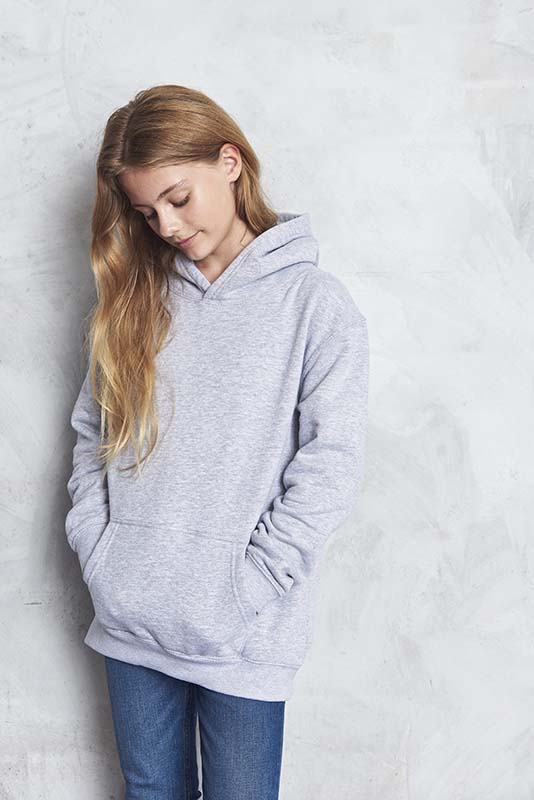 Epic Label Sweat-shirts Just Hoods Jh201K Sweat À Capuche Bio Enfant