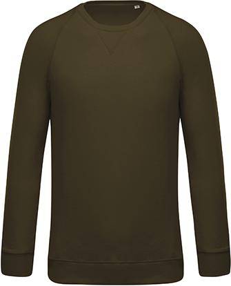 Epic Label Sweat-shirts Kariban Sweat-Shirt En Coton Biologique À Manches Raglan Et Col Rond