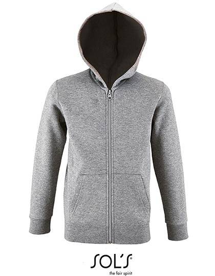 Epic Label Sweat-shirts Sol´S 02092 Veste Zippée À Capuche Pour Enfant