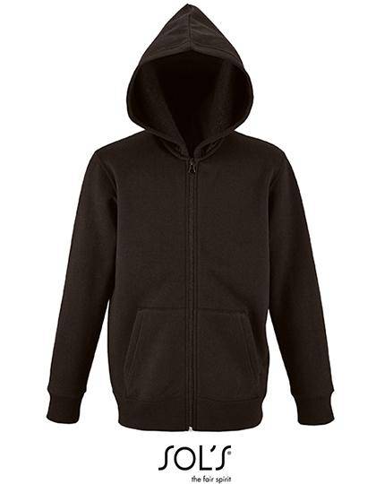 Epic Label Sweat-shirts Sol´S 02092 Veste Zippée À Capuche Pour Enfant