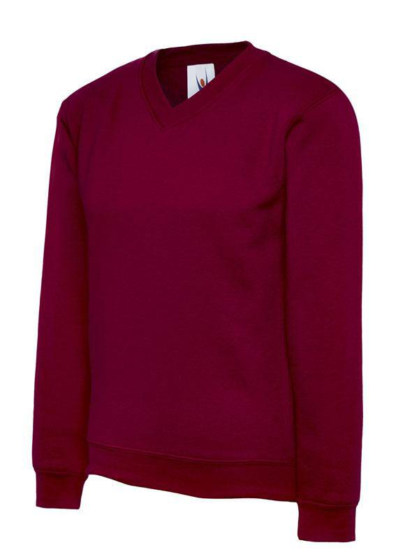 Epic Label Sweat-shirts Uneek Clothing UC206 Childrens V Neck Sweatshirt Enfant