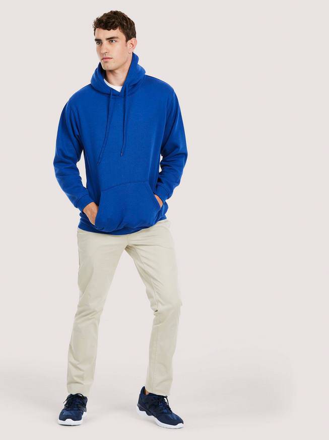 Epic Label Sweat-shirts Uneek Clothing UC501 Premium Hooded Sweatshirt Mixte