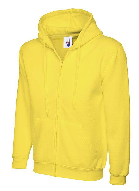 Epic Label Sweat-shirts Uneek Clothing UC504 Adults Classic Full Zip Hooded Sweatshirt Mixte