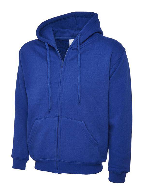 Epic Label Sweat-shirts Uneek Clothing UC504 Adults Classic Full Zip Hooded Sweatshirt Mixte