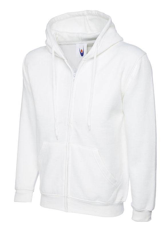 Epic Label Sweat-shirts Uneek Clothing UC504 Adults Classic Full Zip Hooded Sweatshirt Mixte