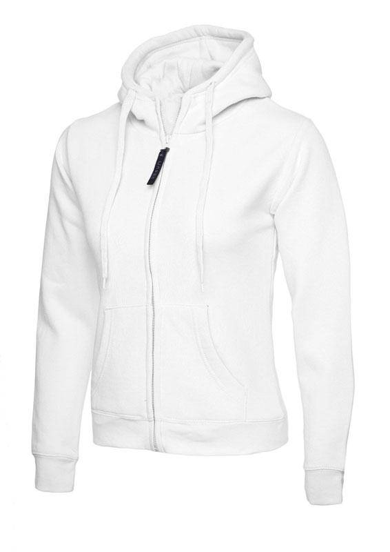 Epic Label Sweat-shirts Uneek Clothing UC505 Ladies Classic Full Zip Hooded Sweatshirt Femme