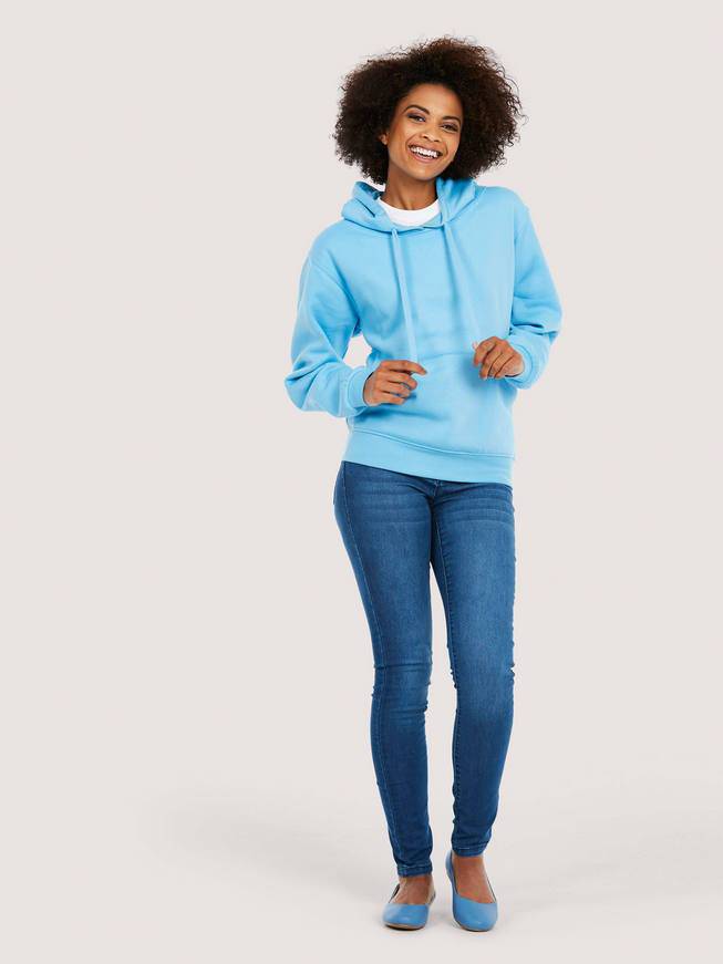 Epic Label Sweat-shirts Uneek Clothing UC508 Olympic Hooded Sweatshirt Mixte