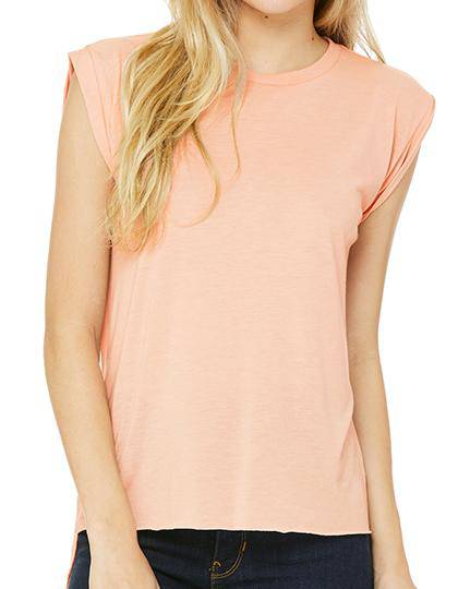 Epic Label T-shirts Bella 8804 T-Shirt Fluide Pour Femme Avec Revers Roulé