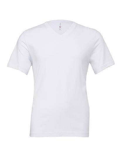 Epic Label T-shirts Canvas 3005 T-Shirt Mixte À Manches Courtes Et Col En V