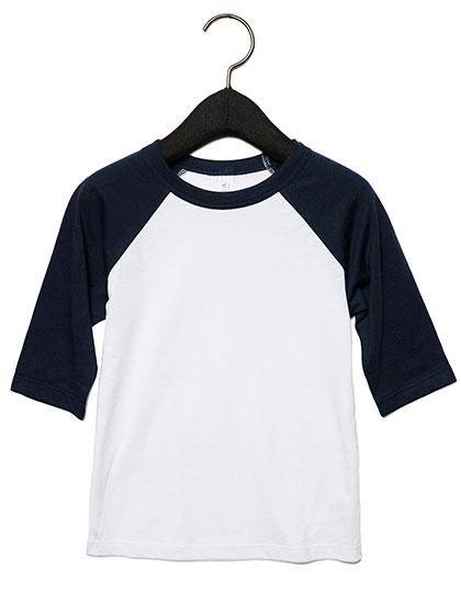 Epic Label T-shirts Canvas 3200Y T-Shirt De Baseball À Manches Pour Jeunes