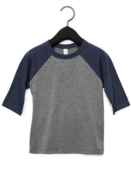 Epic Label T-shirts Canvas 3200Y T-Shirt De Baseball À Manches Pour Jeunes