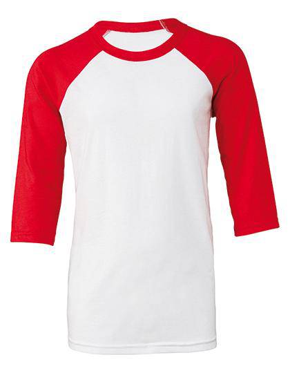 Epic Label T-shirts Canvas 3200Y T-Shirt De Baseball À Manches Pour Jeunes