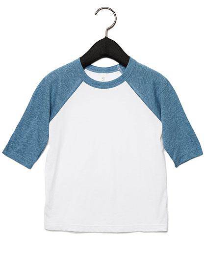 Epic Label T-shirts Canvas 3200Y T-Shirt De Baseball À Manches Pour Jeunes
