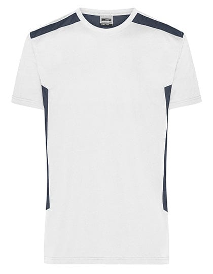Epic Label T-shirts James+Nicholson Jn1824 T-Shirt De Travail Pour Homme -Strong- Bio