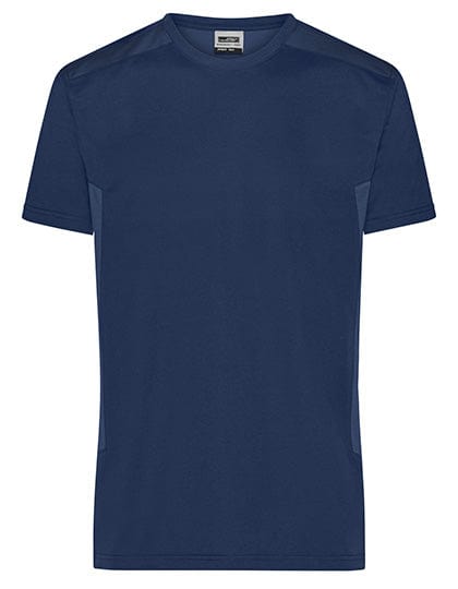 Epic Label T-shirts James+Nicholson Jn1824 T-Shirt De Travail Pour Homme -Strong- Bio