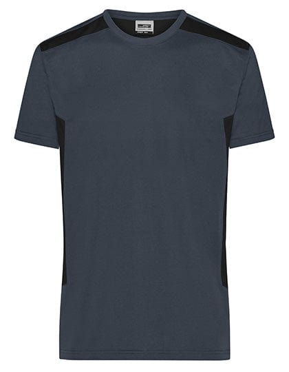 Epic Label T-shirts James+Nicholson Jn1824 T-Shirt De Travail Pour Homme -Strong- Bio