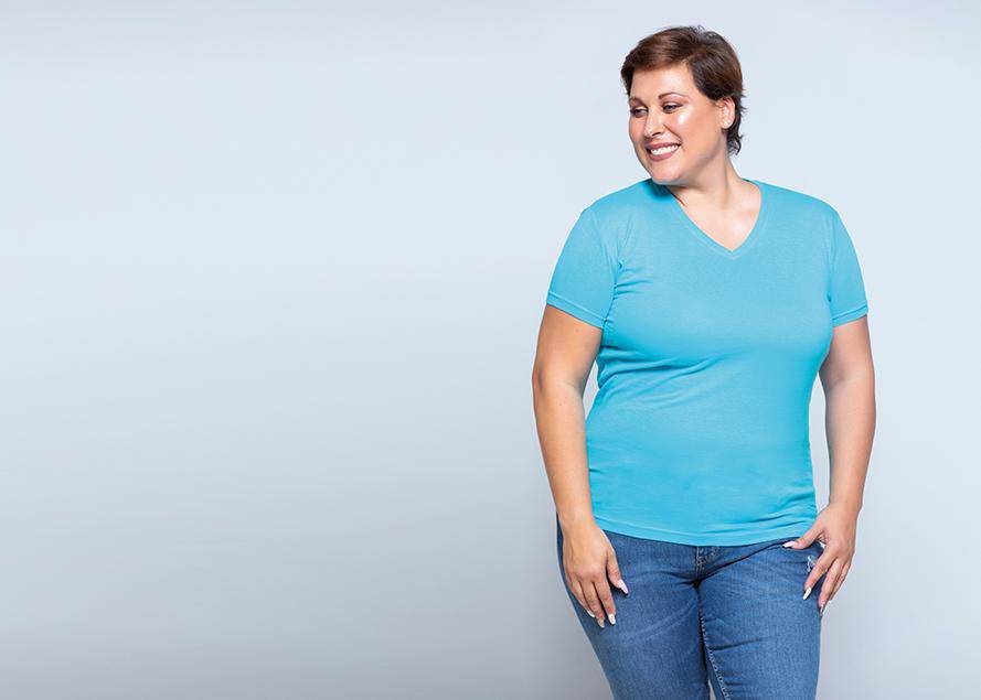 Epic Label T-shirts Jhk Curvspico Curves T-Shirt V-Neck Lady