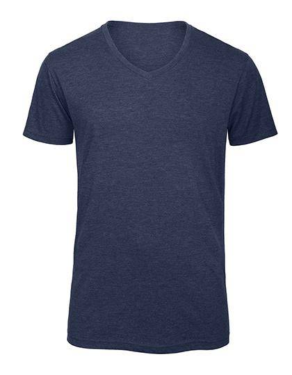 Epic Label T-shirts Lot de 3 B&C TM057 V-Neck Triblend T-Shirt /Men Pour Homme