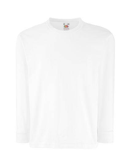 Epic Label T-shirts Lot de 3 Fruit of the Loom 61-007-0 Kids Valueweight Long Sleeve T Pour Enfant