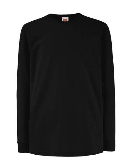Epic Label T-shirts Lot de 3 Fruit of the Loom 61-007-0 Kids Valueweight Long Sleeve T Pour Enfant