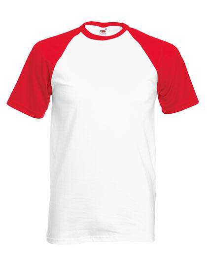 Epic Label T-shirts Lot de 3 Fruit of the Loom 61-026-0 Shortsleeve Baseball T Pour Homme