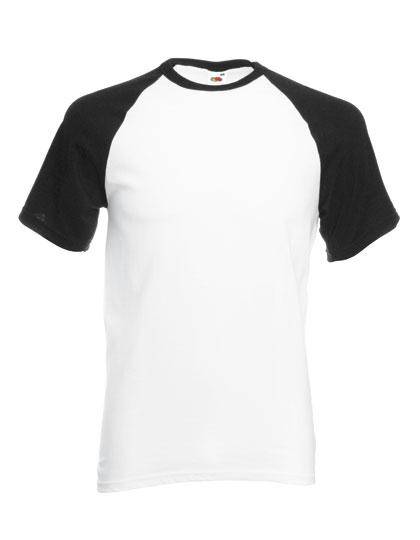 Epic Label T-shirts Lot de 3 Fruit of the Loom 61-026-0 Shortsleeve Baseball T Pour Homme