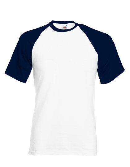 Epic Label T-shirts Lot de 3 Fruit of the Loom 61-026-0 Shortsleeve Baseball T Pour Homme