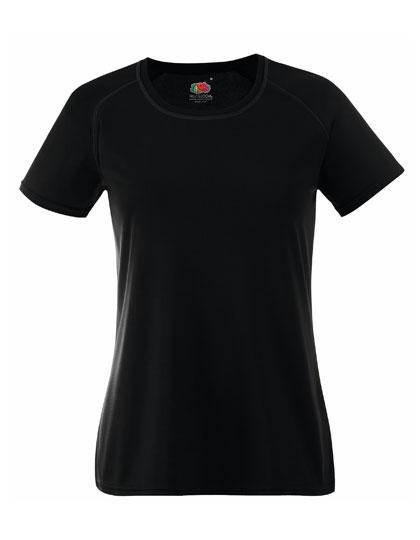 Epic Label T-shirts Lot de 3 Fruit of the Loom 61-392-0 Ladies Performance T Pour Femme