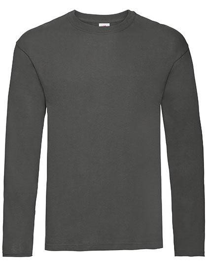 Epic Label T-shirts Lot de 3 Fruit of the Loom 61-428-0 Original Long Sleeve T Pour Homme