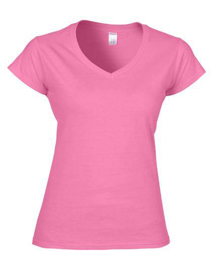 Epic Label T-shirts Lot de 3 Gildan 64V00L Softstyle Ladies` V-Neck T-Shirt Pour Femme