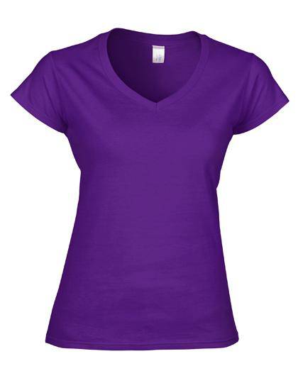 Epic Label T-shirts Lot de 3 Gildan 64V00L Softstyle Ladies` V-Neck T-Shirt Pour Femme