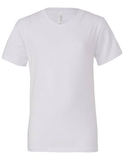 Epic Label T-shirts Lot de 3 T shirts Vierge Canvas 3001Y Youth Jersey Short Sleeve Tee