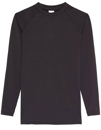Epic Label T-shirts Lot de 3 T shirts Vierge Just Cool JC018 Men`s Cool Long Sleeve Base Layer