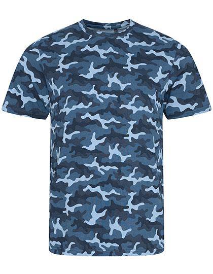 Epic Label T-shirts Lot de 3 T shirts Vierge Just Ts JT034 Camo T