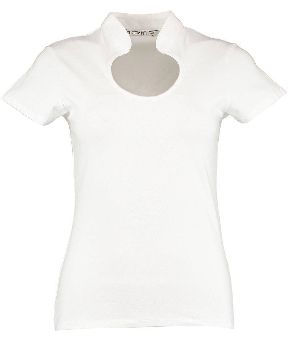 Epic Label T-shirts Lot de 3 T shirts Vierge Kustom Kit KK755 Regular Fit Corporate Top Keyhole Neck
