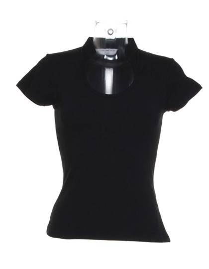 Epic Label T-shirts Lot de 3 T shirts Vierge Kustom Kit KK755 Regular Fit Corporate Top Keyhole Neck