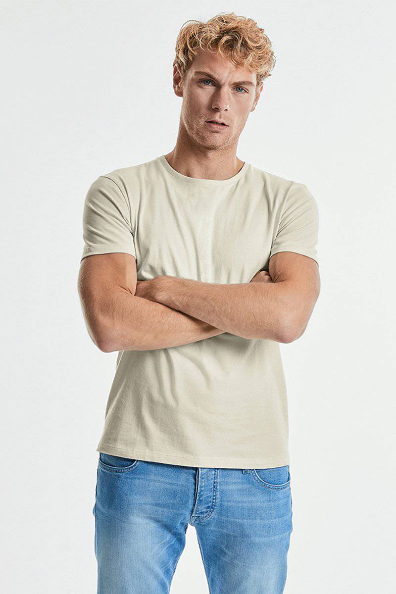 Epic Label T-shirts Lot de 3 T shirts Vierge Russell Pure Organic R-108M-0 Men`s Pure Organic T