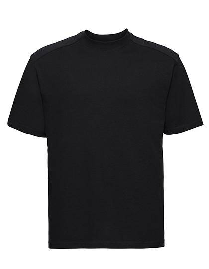 Epic Label T-shirts Lot de 3 T shirts Vierge Russell R-010M-0 Heavy Duty Workwear T-Shirt