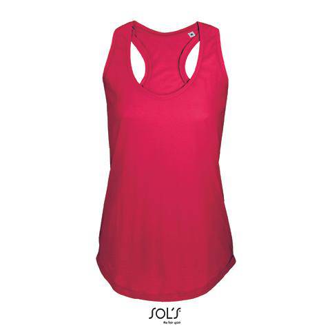 Epic Label T-shirts Lot de 3 T shirts Vierge SOL´S 00579 Women T-Back Tank Top Moka
