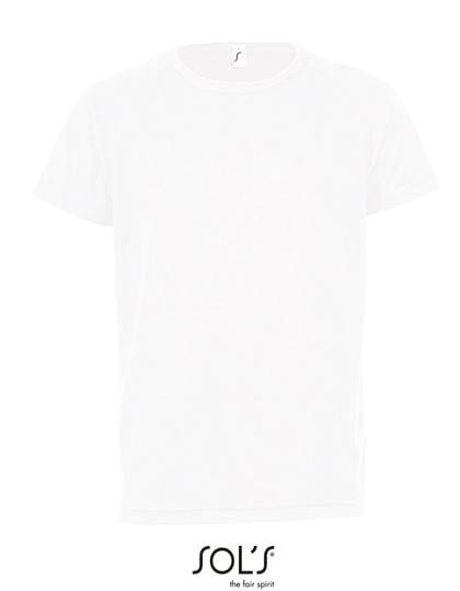 Epic Label T-shirts Lot de 3 T shirts Vierge SOL´S 01166 Kids` Raglan Sleeved T-Shirt Sporty