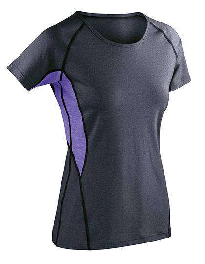 Epic Label T-shirts Lot de 3 T shirts Vierge Spiro S270F Fitness Women`s Tech Panel Marl T-Shirt